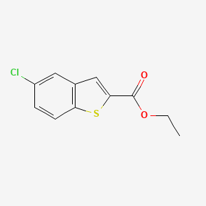 molecular formula C11H9ClO2S B2804274 Ethyl 5-chloro-1-benzothiophene-2-carboxylate CAS No. 13771-67-0