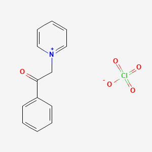 1-(2-Oxo-2-phenylethyl)pyridin-1-ium perchlorate