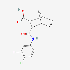 molecular formula C15H13Cl2NO3 B2804772 CADD522 CAS No. 199735-88-1
