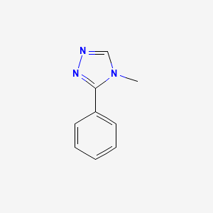 molecular formula C9H9N3 B2804823 4-methyl-3-phenyl-4H-1,2,4-triazole CAS No. 3357-31-1