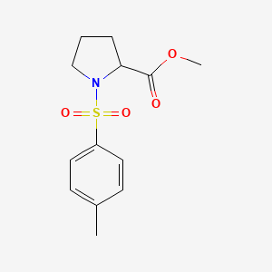 molecular formula C13H17NO4S B2804834 Methyl 1-(4-methylphenyl)sulfonylpyrrolidine-2-carboxylate CAS No. 388615-74-5