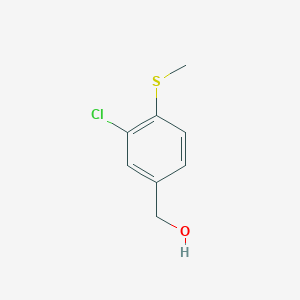 molecular formula C8H9ClOS B2804846 (3-Chloro-4-(methylthio)phenyl)methanol CAS No. 694481-00-0