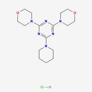 4,4'-(6-(Piperidin-1-yl)-1,3,5-triazine-2,4-diyl)dimorpholine hydrochloride