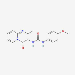1-(4-methoxyphenyl)-3-(2-methyl-4-oxo-4H-pyrido[1,2-a]pyrimidin-3-yl)urea