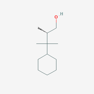 (2S)-3-Cyclohexyl-2,3-dimethylbutan-1-ol