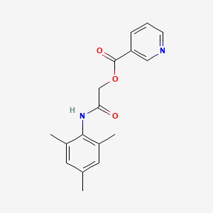 2-(Mesitylamino)-2-oxoethyl nicotinate