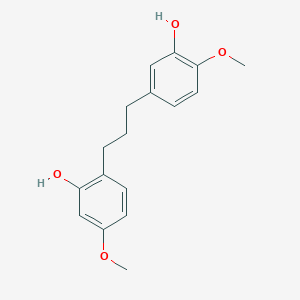 molecular formula C17H20O4 B028052 broussonin E 