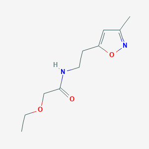 2-ethoxy-N-(2-(3-methylisoxazol-5-yl)ethyl)acetamide