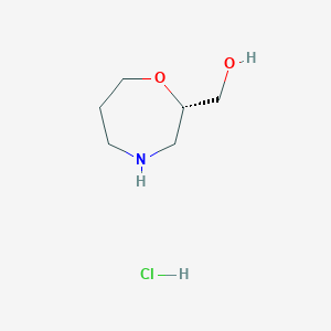 (S)-(1,4-Oxazepan-2-yl)methanol hydrochloride