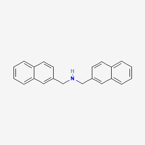 molecular formula C22H19N B2805274 Bis(2-naphthalenylmethyl)amine CAS No. 47304-99-4