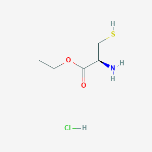 molecular formula C5H12ClNO2S B2805348 H-D-Cys-Oet.HCl CAS No. 75521-14-1; 868-59-7