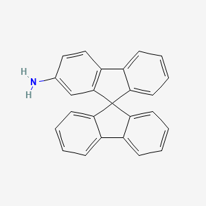 molecular formula C25H17N B2805452 9,9'-Spirobi[fluoren]-2-amine CAS No. 118951-68-1