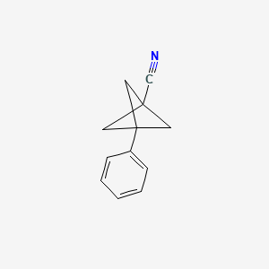 3-Phenylbicyclo[1.1.1]pentane-1-carbonitrile