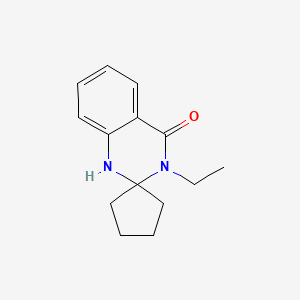 3'-ethyl-1'H-spiro[cyclopentane-1,2'-quinazolin]-4'-one
