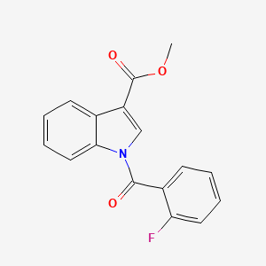 1-(2-Fluoro-benzoyl)-1H-indole-3-carboxylic acid methyl ester