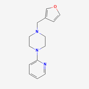 1-(Furan-3-ylmethyl)-4-pyridin-2-ylpiperazine