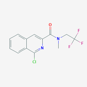 1-chloro-N-methyl-N-(2,2,2-trifluoroethyl)isoquinoline-3-carboxamide