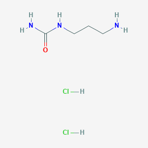 3-Aminopropylurea;dihydrochloride