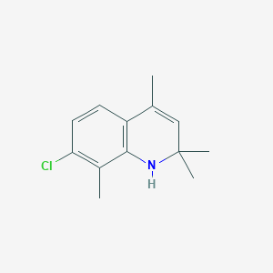 7-Chloro-2,2,4,8-tetramethyl-1H-quinoline