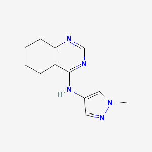 N-(1-Methylpyrazol-4-yl)-5,6,7,8-tetrahydroquinazolin-4-amine