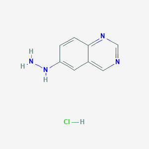 6-Hydrazinylquinazoline hydrochloride
