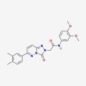 N-(3,4-dimethoxyphenyl)-2-(6-(3,4-dimethylphenyl)-3-oxo-[1,2,4]triazolo[4,3-b]pyridazin-2(3H)-yl)acetamide