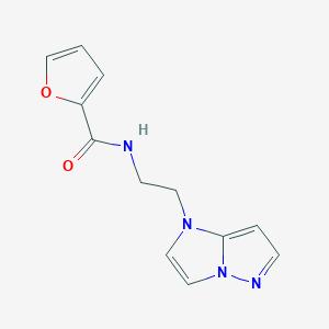 N-(2-(1H-imidazo[1,2-b]pyrazol-1-yl)ethyl)furan-2-carboxamide