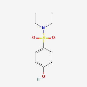 molecular formula C10H15NO3S B2806346 N,N-Diethyl-4-hydroxybenzene-1-sulfonamide CAS No. 30988-93-3