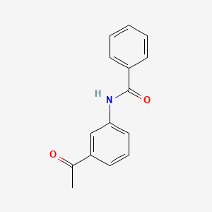 molecular formula C15H13NO2 B2806350 N-(3-acetylphenyl)benzamide CAS No. 84833-25-0