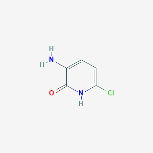 molecular formula C5H5ClN2O B2806393 3-Amino-6-chloropyridin-2-ol CAS No. 1256808-08-8