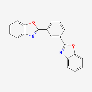 molecular formula C20H12N2O2 B2806524 1,3-Bis(benzo[d]oxazol-2-yl)benzene CAS No. 59049-84-2; 59849-84-2