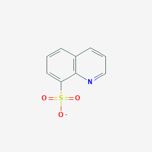 molecular formula C9H6NO3S- B280653 Quinoline-8-sulfonate 