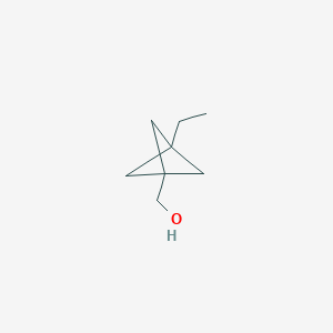 molecular formula C8H14O B2806563 {3-Ethylbicyclo[1.1.1]pentan-1-yl}methanol CAS No. 2287272-90-4