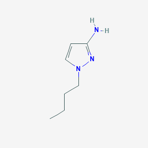 molecular formula C7H13N3 B2806572 1-butyl-1H-pyrazol-3-amine CAS No. 73616-25-8