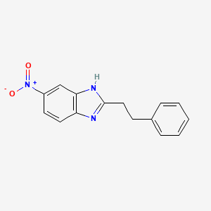 6-nitro-2-(2-phenylethyl)-1H-benzimidazole