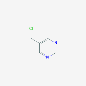 molecular formula C5H5ClN2 B028068 5-(Chloromethyl)pyrimidine CAS No. 101346-02-5