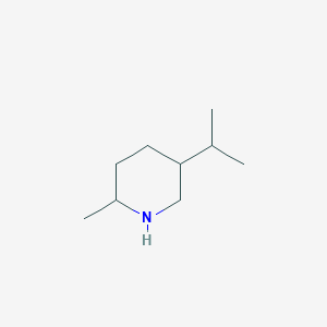 molecular formula C9H19N B2806819 2-Methyl-5-isopropylpiperidine CAS No. 1341601-79-3