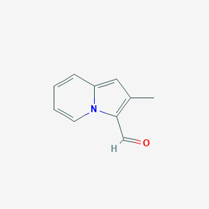 molecular formula C10H9NO B2806893 2-Methylindolizine-3-carbaldehyde CAS No. 25365-67-7