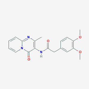 2-(3,4-dimethoxyphenyl)-N-(2-methyl-4-oxo-4H-pyrido[1,2-a]pyrimidin-3-yl)acetamide