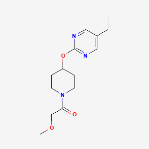 1-[4-(5-Ethylpyrimidin-2-yl)oxypiperidin-1-yl]-2-methoxyethanone