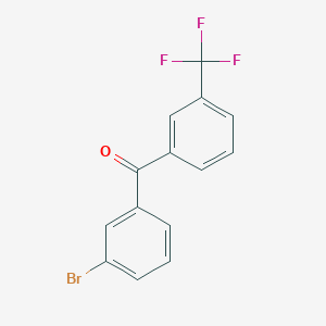(3-Bromophenyl)[3-(trifluoromethyl)phenyl]methanone