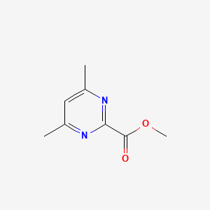 molecular formula C8H10N2O2 B2807083 Methyl 4,6-dimethylpyrimidine-2-carboxylate CAS No. 27427-89-0