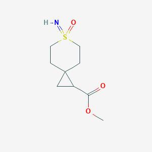 Methyl 6-imino-6-oxo-6lambda6-thiaspiro[2.5]octane-2-carboxylate