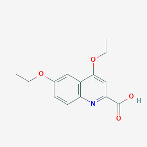 4,6-Diethoxyquinoline-2-carboxylic acid
