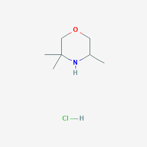 3,3,5-Trimethylmorpholine hydrochloride