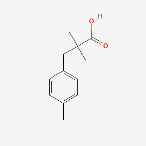 molecular formula C12H16O2 B2807376 2,2-Dimethyl-3-p-tolylpropanoic acid CAS No. 57145-23-0