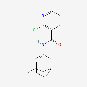 molecular formula C16H19ClN2O B2807472 N-Adamantan-1-yl-2-chloro-nicotinamide CAS No. 445017-10-7