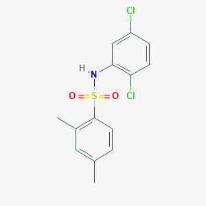 molecular formula C14H13Cl2NO2S B280756 N-(2,5-dichlorophenyl)-2,4-dimethylbenzenesulfonamide 