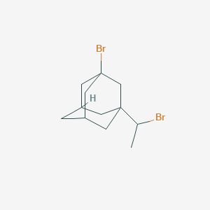 1-Bromo-3-(1-bromoethyl)adamantane