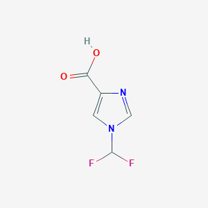 1-(difluoromethyl)-1H-imidazole-4-carboxylic acid